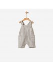 Striped Linen Dungarees
