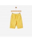 Yellow Waffle Shorts