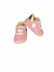 Dark Pink Star Sneakers